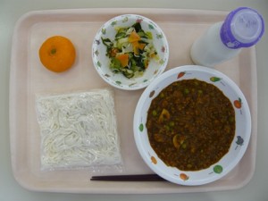 6月19日給食(小学部の量)