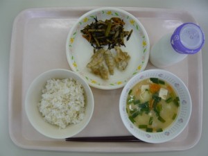 6月2日給食(小学部の量)