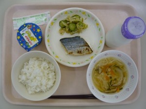 7月7日給食(小学部の量)