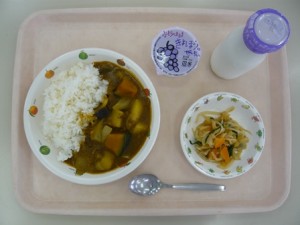 9月30日給食(小学部の量)