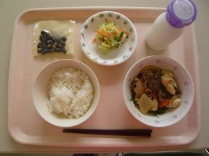 11月16日給食(小学部の量)
