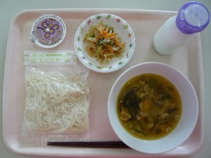 11月20日給食(小学部の量)