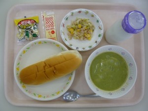 11月25日給食(小学部の量)