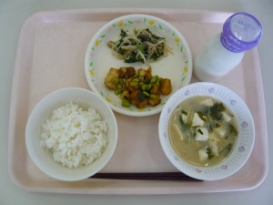 12月17日給食(小学部の量)