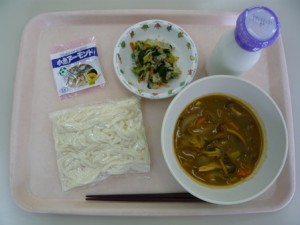 12月18日給食(小学部の量)