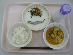 12月21日給食(小学部の量)