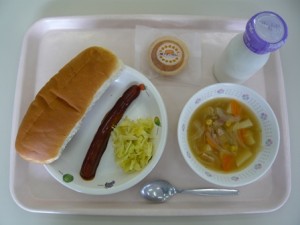 1月20日給食(小学部の量)