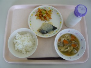 1月26日給食(小学部の量)