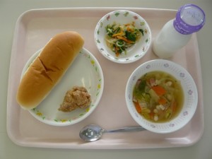 1月27日給食(小学部の量)