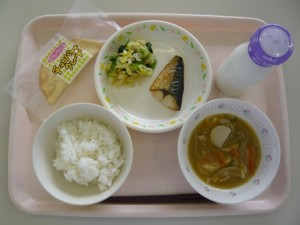 1月28日給食(小学部の量)