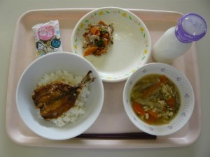2月2日給食(小学部の量)
