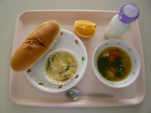 3月16日給食(小学部の量)