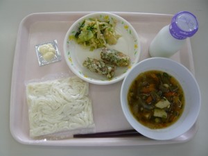 3月18日給食(小学部の量)