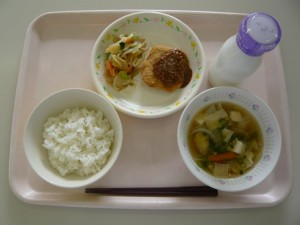 3月1日給食(小学部の量)