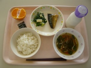 3月7日給食(小学部の量)