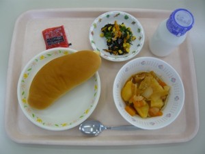 4月27日給食(小学部の量)