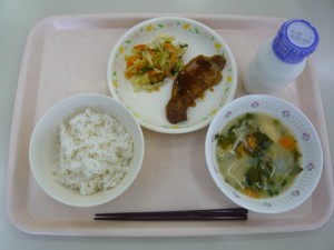 5月10日給食(小学部の量)