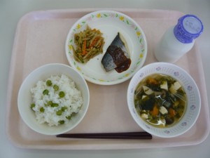 5月12日給食(小学部の量)