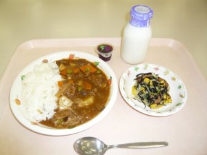 5月18日給食(小学部の量)