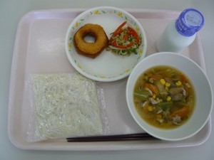 5月20日給食(小学部の量)