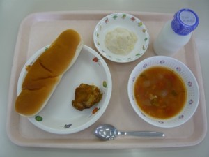 5月25日給食(小学部の量)