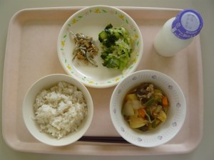 5月26日給食(小学部の量)