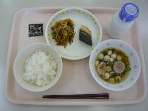 5月9日給食(小学部の量)