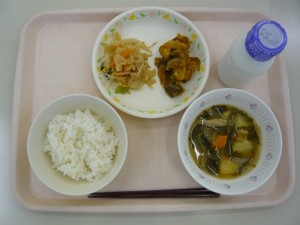 6月16日給食(小学部の量)