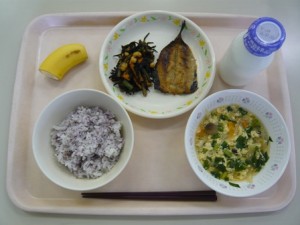 6月24日給食(小学部の量)