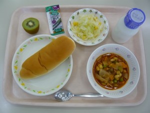 6月29日給食(小学部の量)