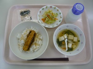 6月7日給食(小学部の量)