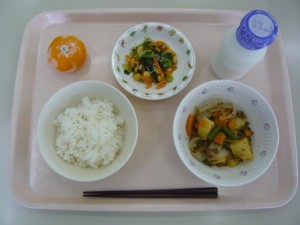 6月30日給食(小学部の量)