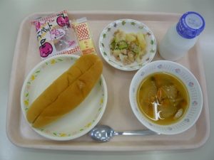 7月13日給食(小学部の量)