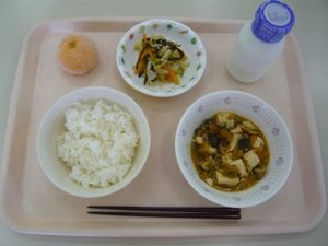 7月8日給食(小学部の量)