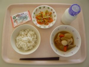 1月17日給食(小学部の量)