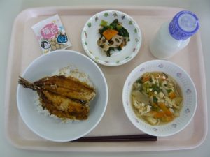 2月2日給食(小学部の量)