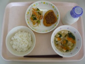 2月6日給食(小学部の量)