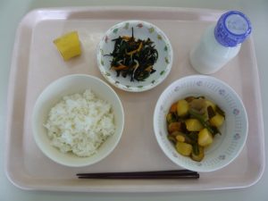 2月7日給食(小学部の量)